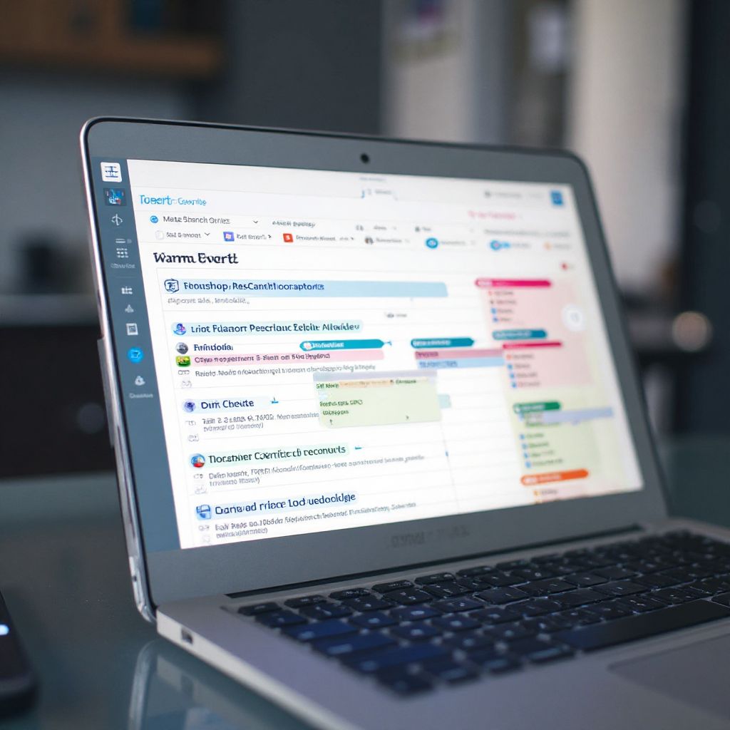 Events calendar preview