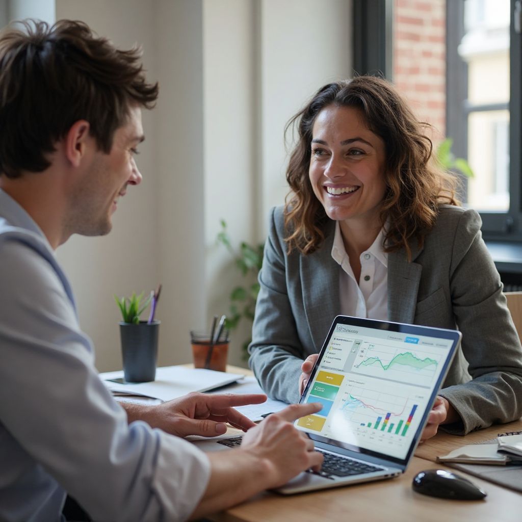 Instructor providing one-on-one guidance